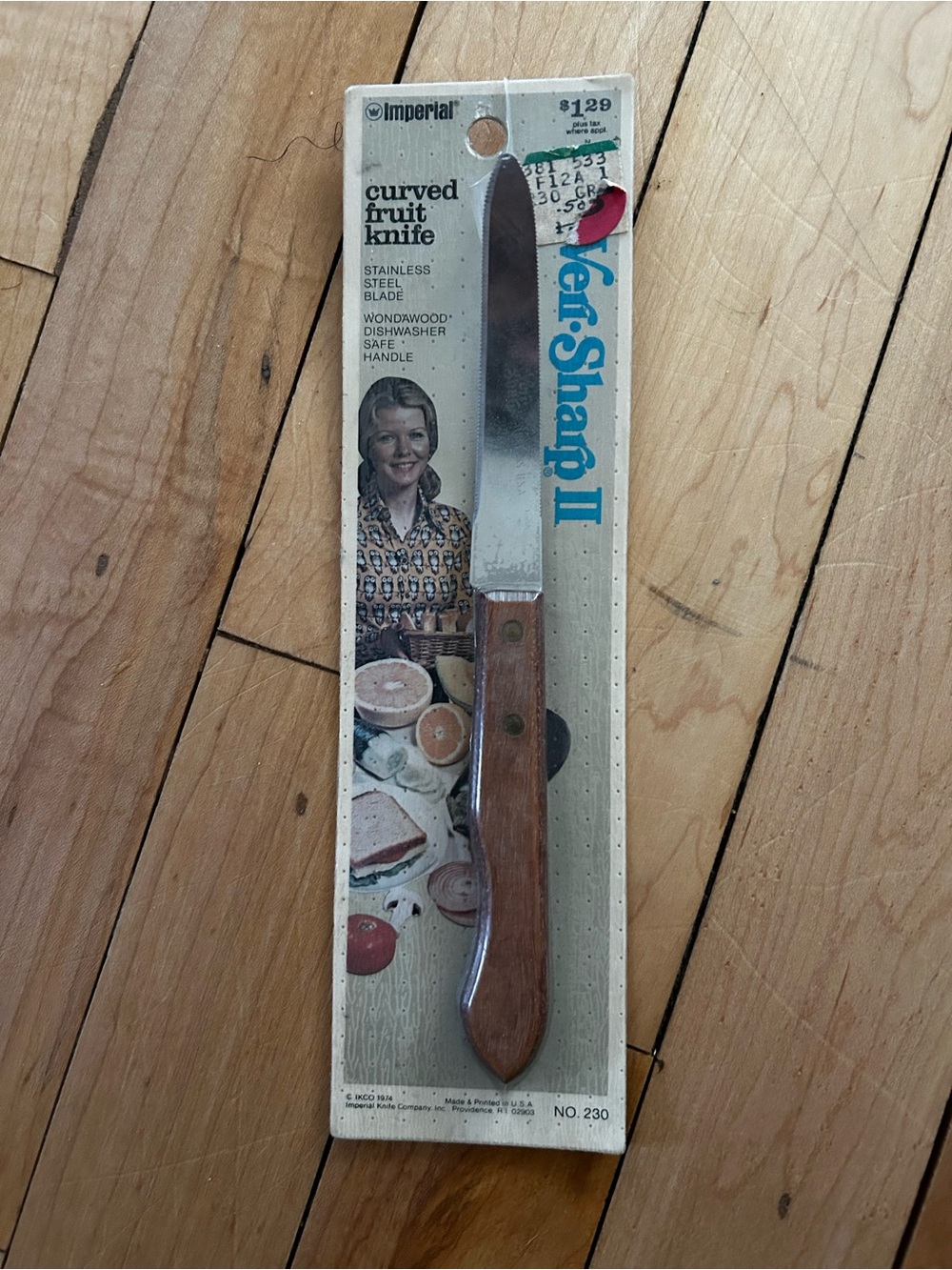 Veri-Sharp II Curved Fruit Knife